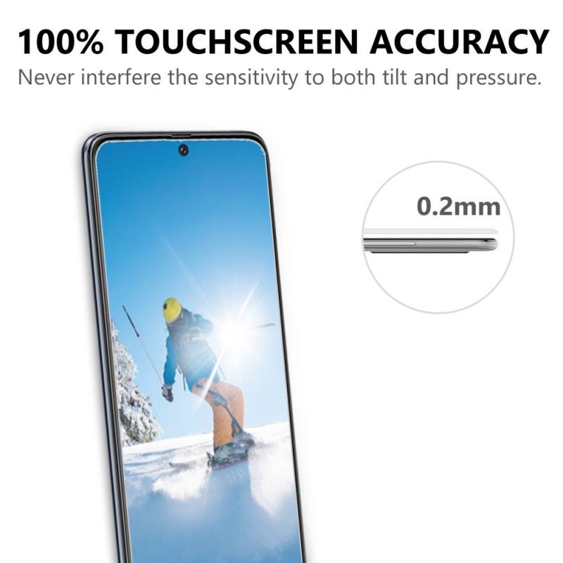 Schutz Aus Gehärtetem Glas (2.5D) Für Den Samsung Galaxy A71 Bildschirm