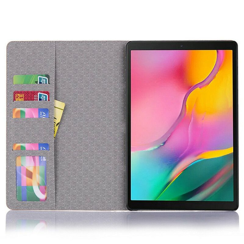 Case Für Samsung Galaxy Tab A7 Lite Krokodilstruktur