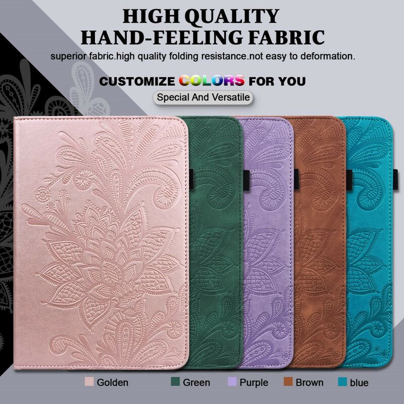 Case Samsung Galaxy Tab A7 Lite Blumenmandala