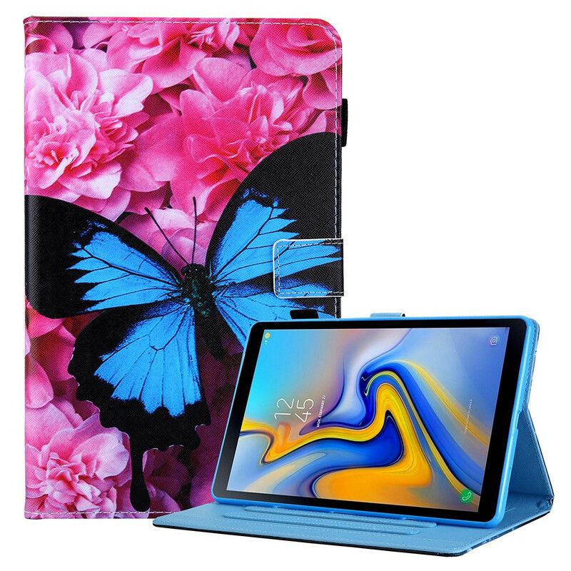 Lederhüllen Für Samsung Galaxy Tab A7 Lite Blumenschmetterling