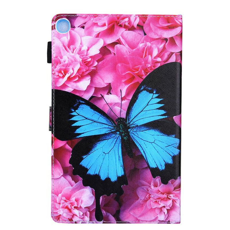 Lederhüllen Für Samsung Galaxy Tab A7 Lite Blumenschmetterling