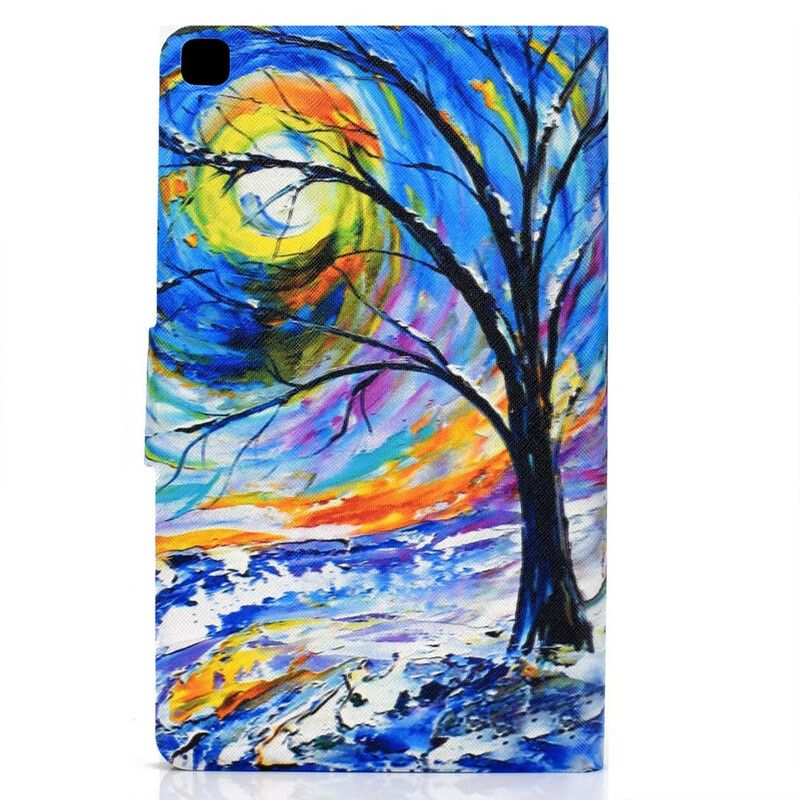 Lederhüllen Samsung Galaxy Tab A7 Lite Baum Art.-nr