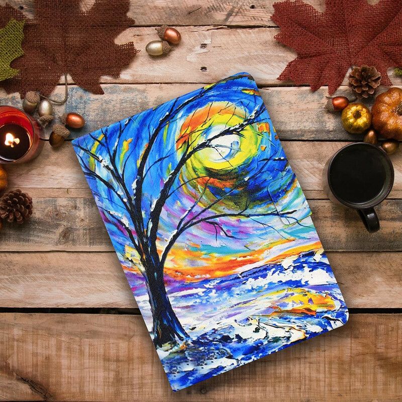 Lederhüllen Samsung Galaxy Tab A7 Lite Baum Art.-nr