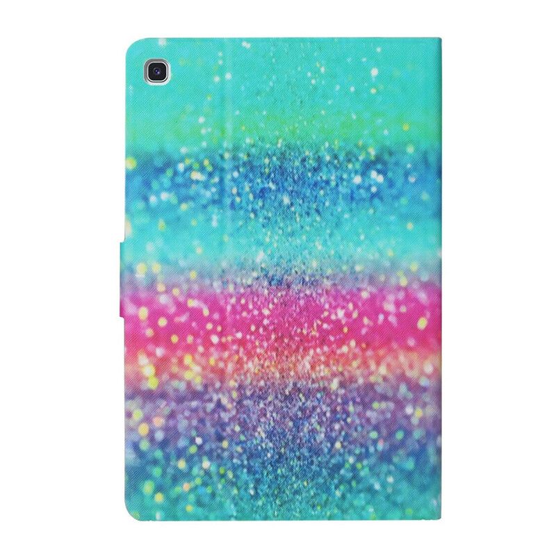 Lederhüllen Samsung Galaxy Tab A7 Lite Glitzerdesign