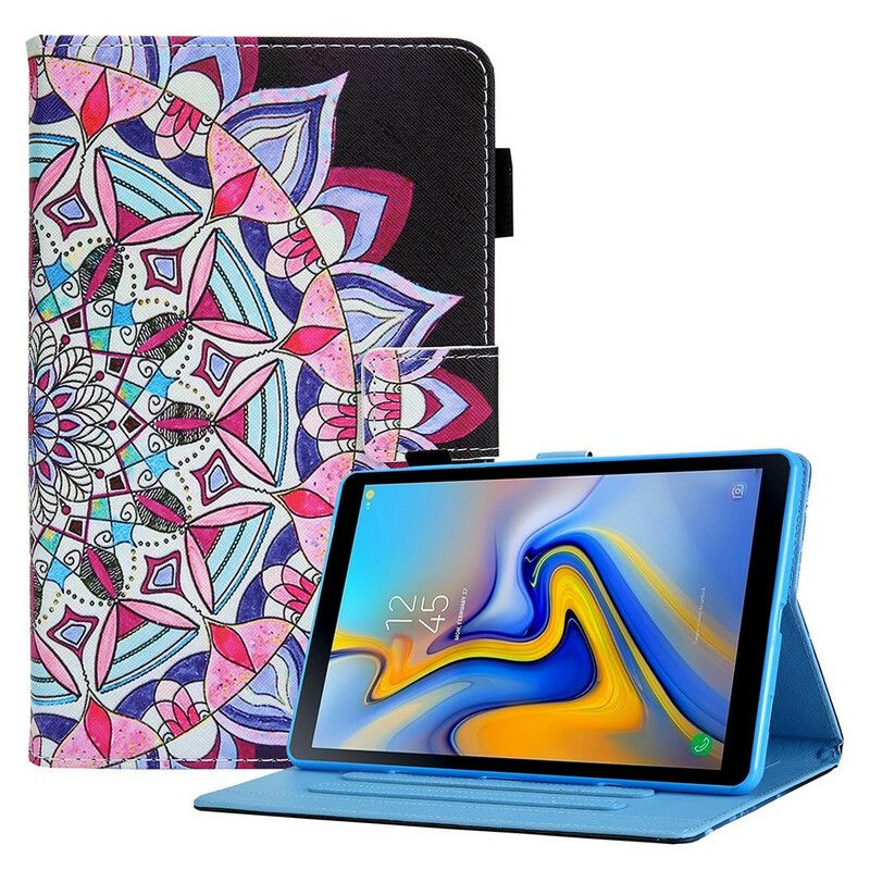 Lederhüllen Samsung Galaxy Tab A7 Lite Handyhülle Grafisches Mandala