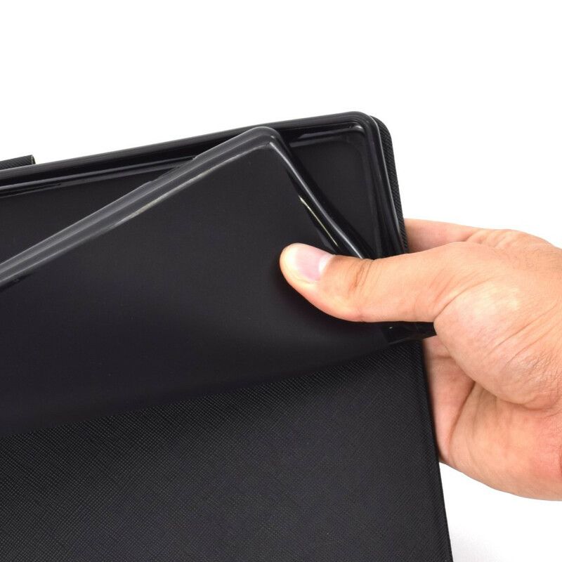 Lederhüllen Samsung Galaxy Tab A7 Lite Handyhülle Traum Vom Löwenjungen