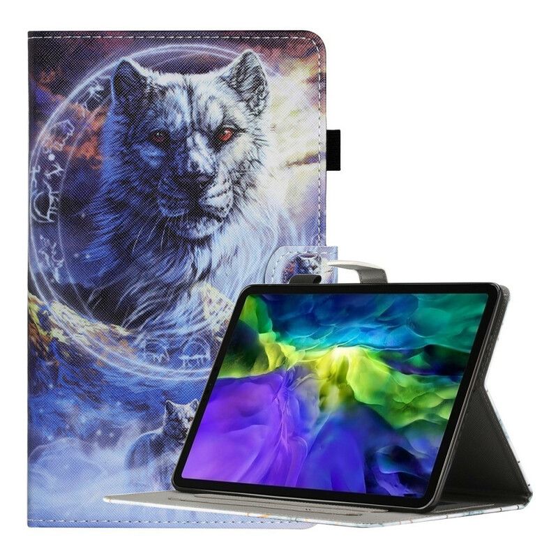 Lederhüllen Samsung Galaxy Tab A7 Lite Wolf