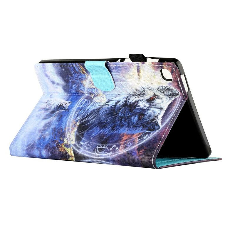 Lederhüllen Samsung Galaxy Tab A7 Lite Wolf