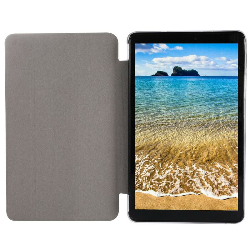 Smart Case Samsung Galaxy Tab A7 Lite Kunstleder Seidenstruktur