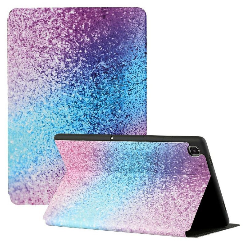 Smart Case Samsung Galaxy Tab A7 Lite Two Flap Fantasy Pailletten