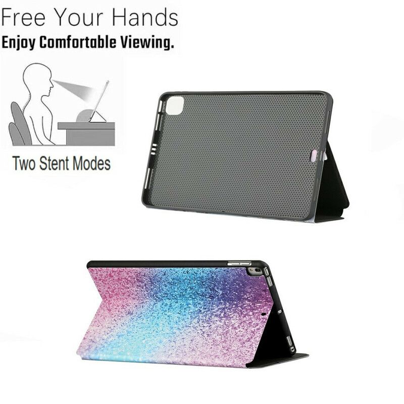 Smart Case Samsung Galaxy Tab A7 Lite Two Flap Fantasy Pailletten