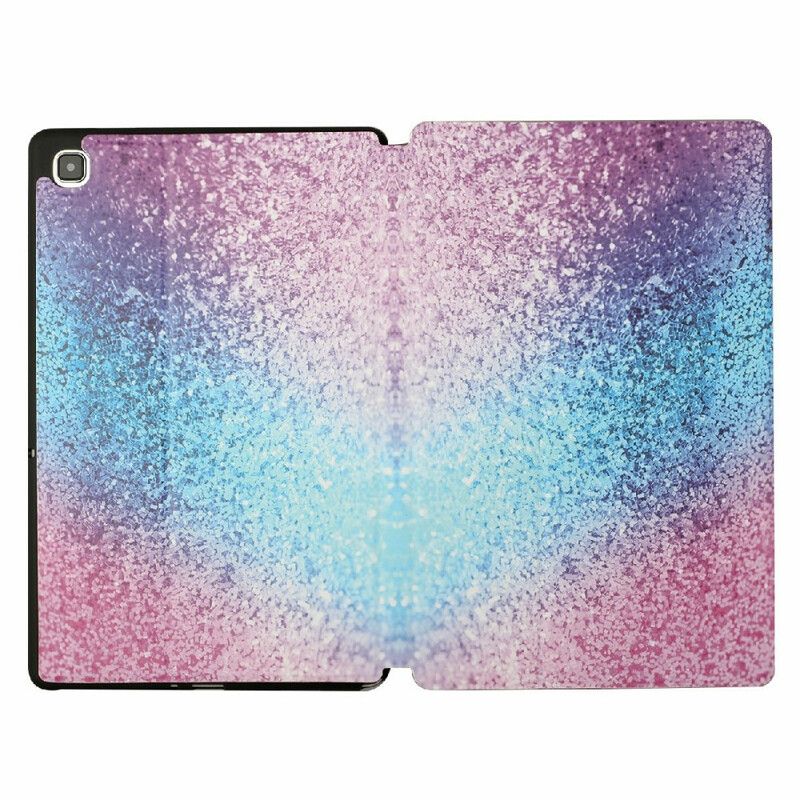 Smart Case Samsung Galaxy Tab A7 Lite Two Flap Fantasy Pailletten