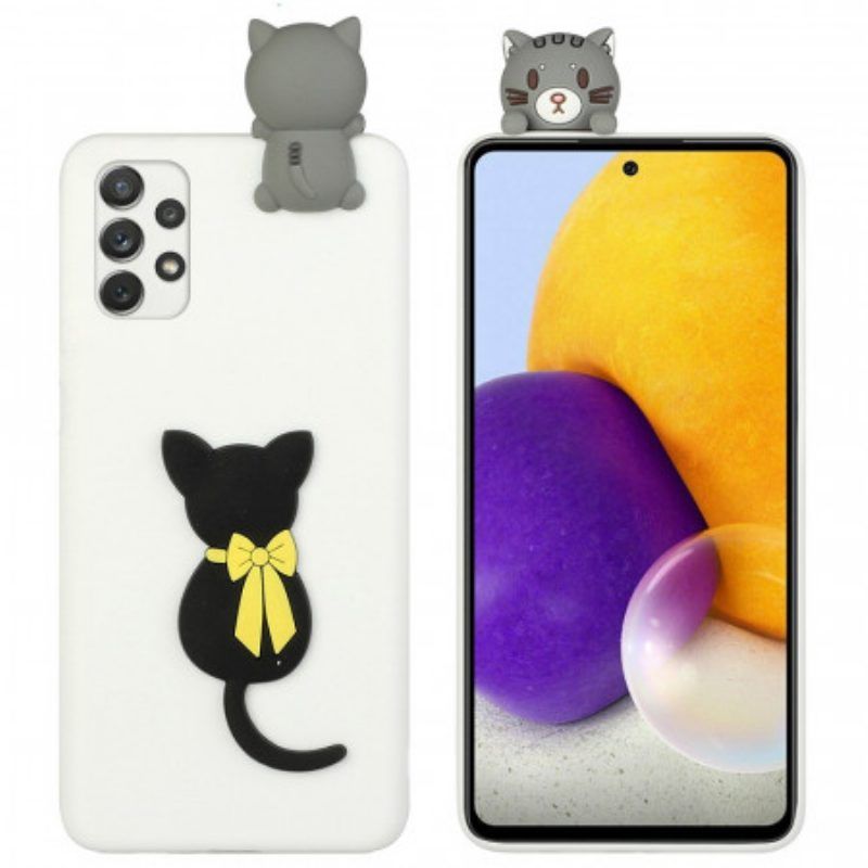 Handyhülle Für Samsung Galaxy A53 5G 3d-katze