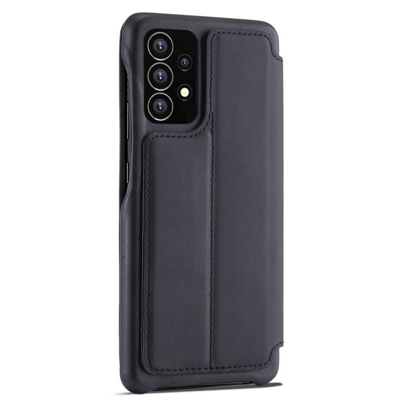 Schutzhülle Für Samsung Galaxy A53 5G Flip Case Lc.imeeke Ledereffekt