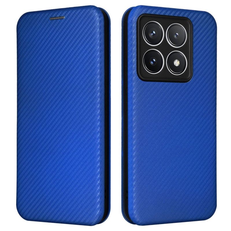 Flip Case Xiaomi 14t Pro Kohlefaser