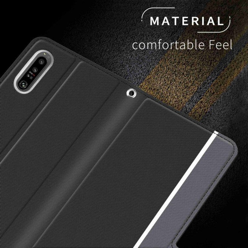 Schutzhülle Für Sony Xperia 1 IV Flip Case Zweifarbiges Baiyu