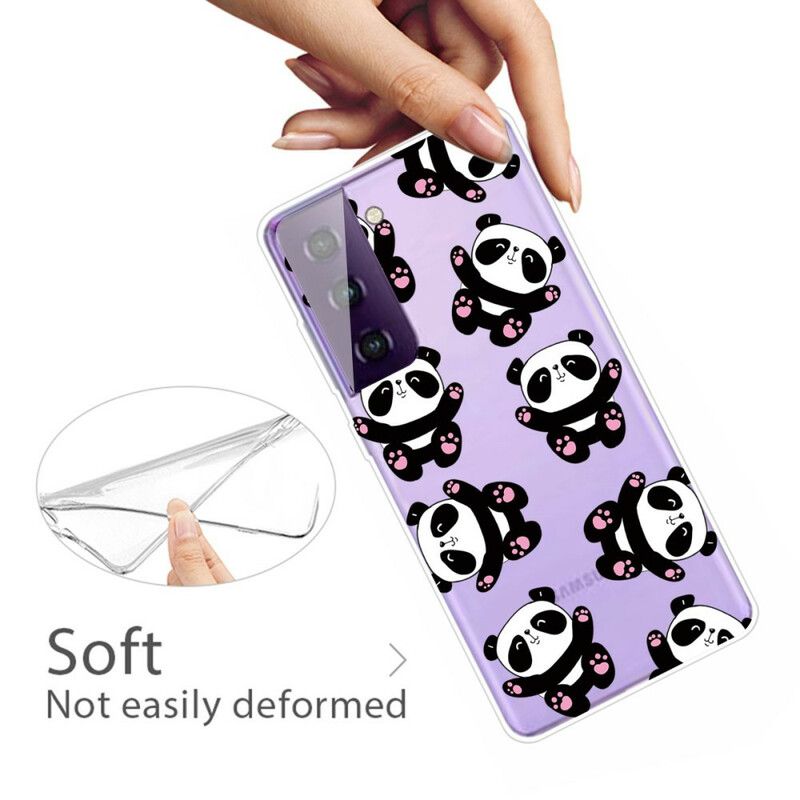 Hülle Für Samsung Galaxy S21 Fe Top-pandas-spaß