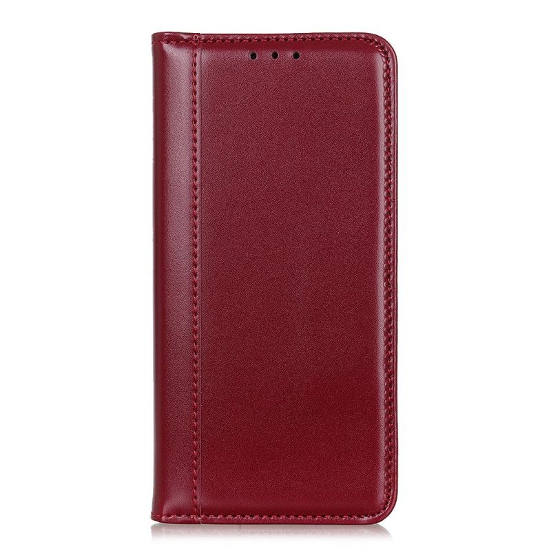 Flip Case Samsung Galaxy A51 5G Gespaltenes Leder