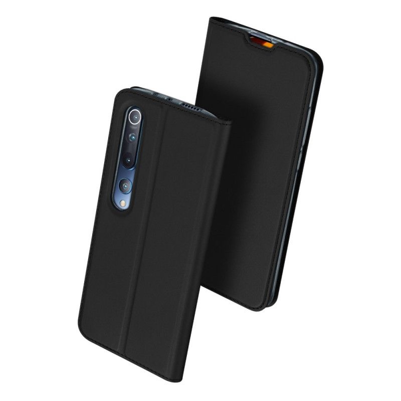 Flip Case Xiaomi Mi 10 / 10 Pro Schwarz Handyhülle Pro-Dux-Ducis-Haut