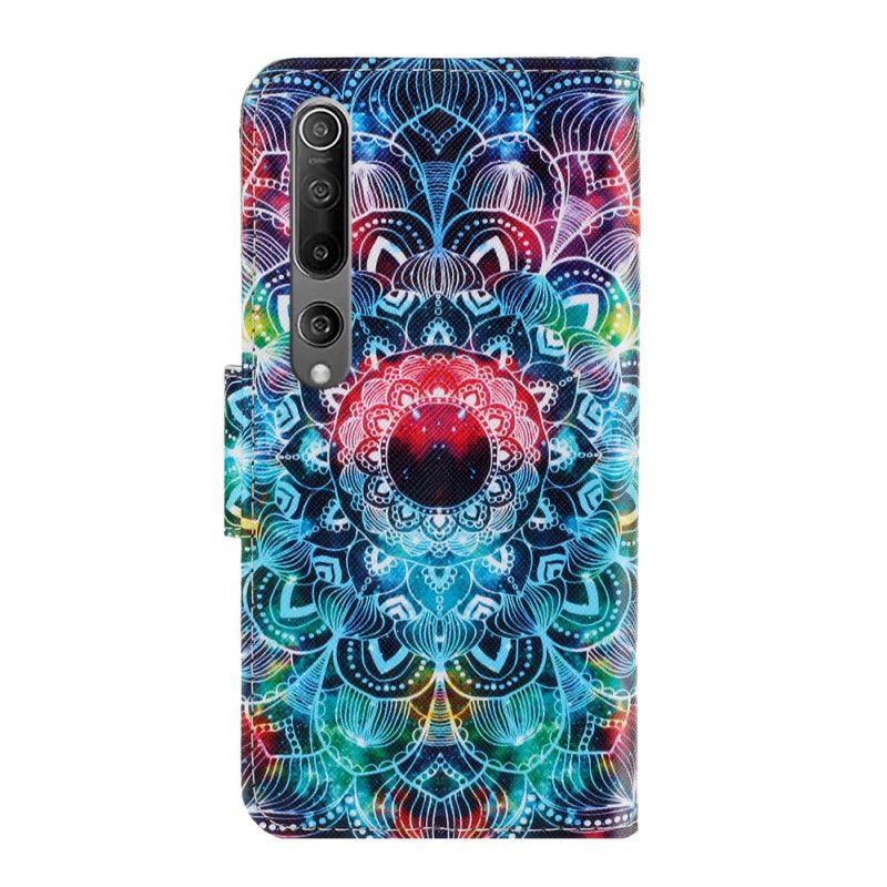 Lederhüllen Für Xiaomi Mi 10 / 10 Pro Auffälliges Tanga-Mandala