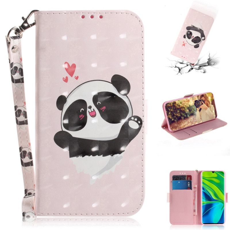 Lederhüllen Xiaomi Mi 10 / 10 Pro Panda Liebe Mit Tanga