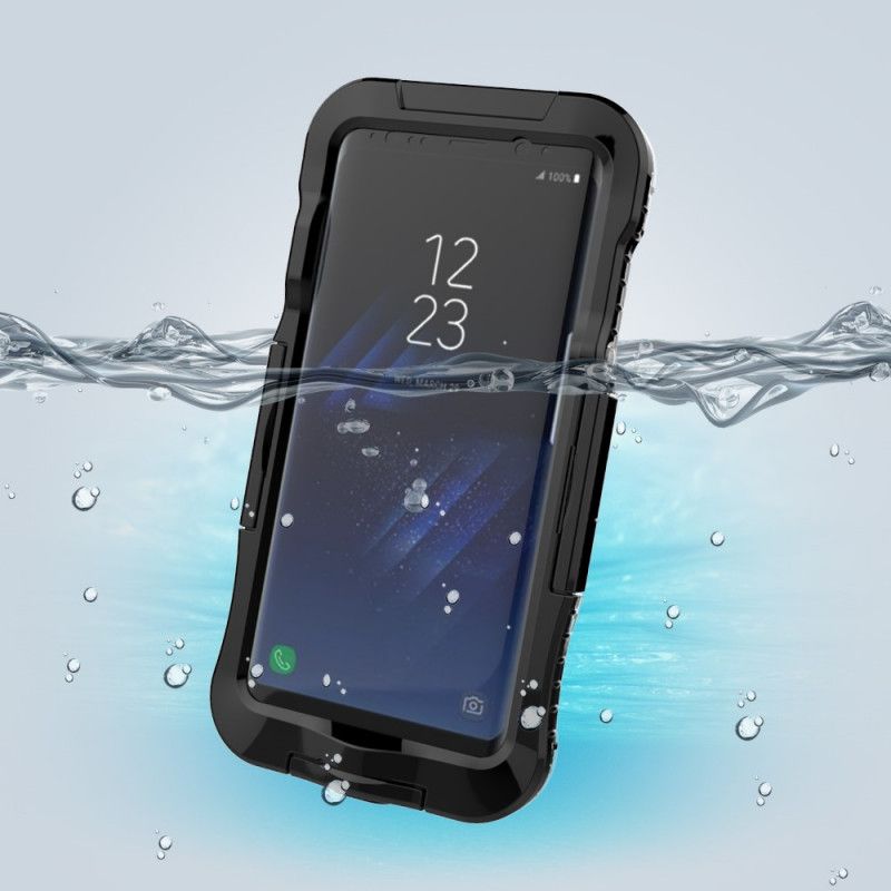 Hülle Samsung Galaxy S8 Plus Schwarz Handyhülle Wasserdicht 6M