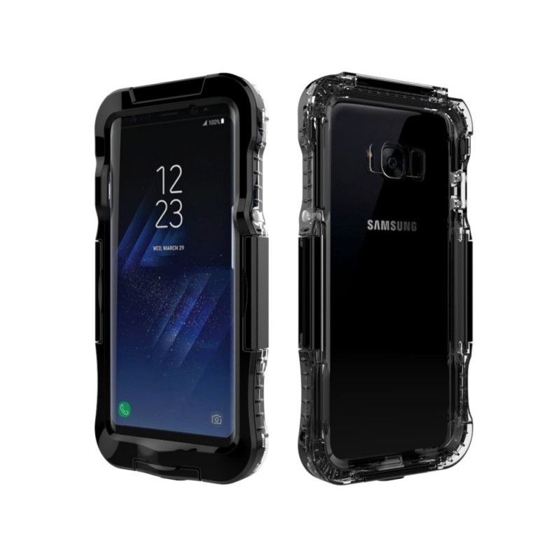 Hülle Samsung Galaxy S8 Plus Schwarz Handyhülle Wasserdicht 6M