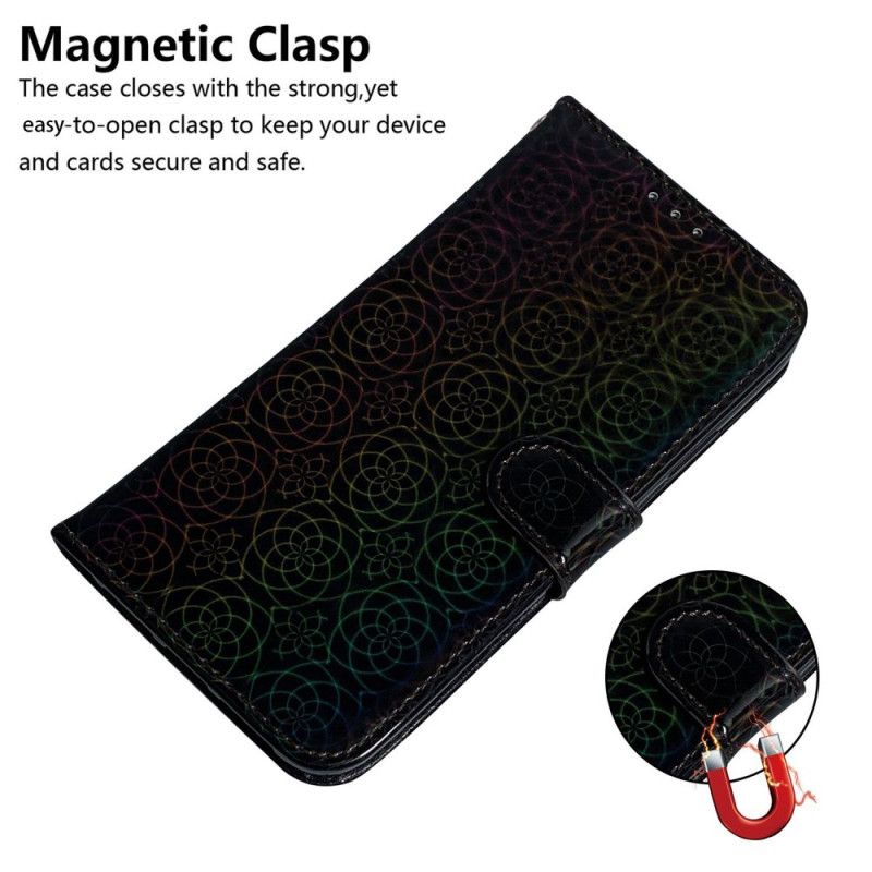 Lederhüllen Für Samsung Galaxy S24 5g Strappy Disco