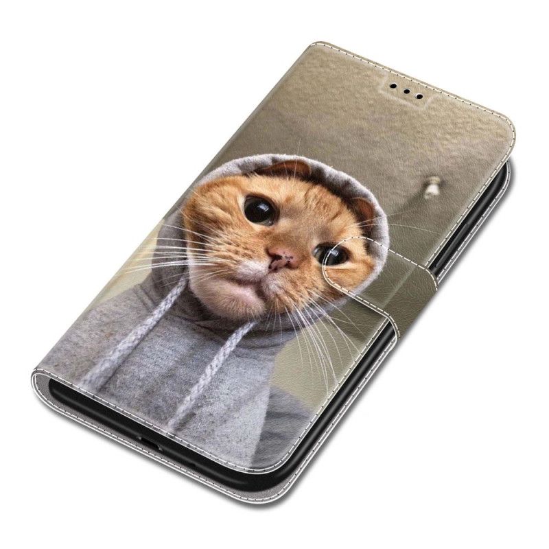 Lederhüllen Samsung Galaxy S24 5g Handyhülle Yo Cat Mit Schlüsselband