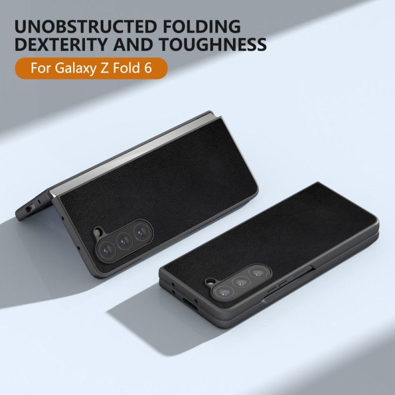 Hülle Samsung Galaxy Z Fold 6 Ledereffekt