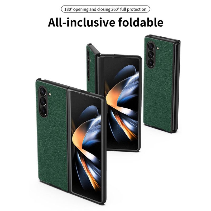 Hülle Samsung Galaxy Z Fold 6 Litschi-kunstleder