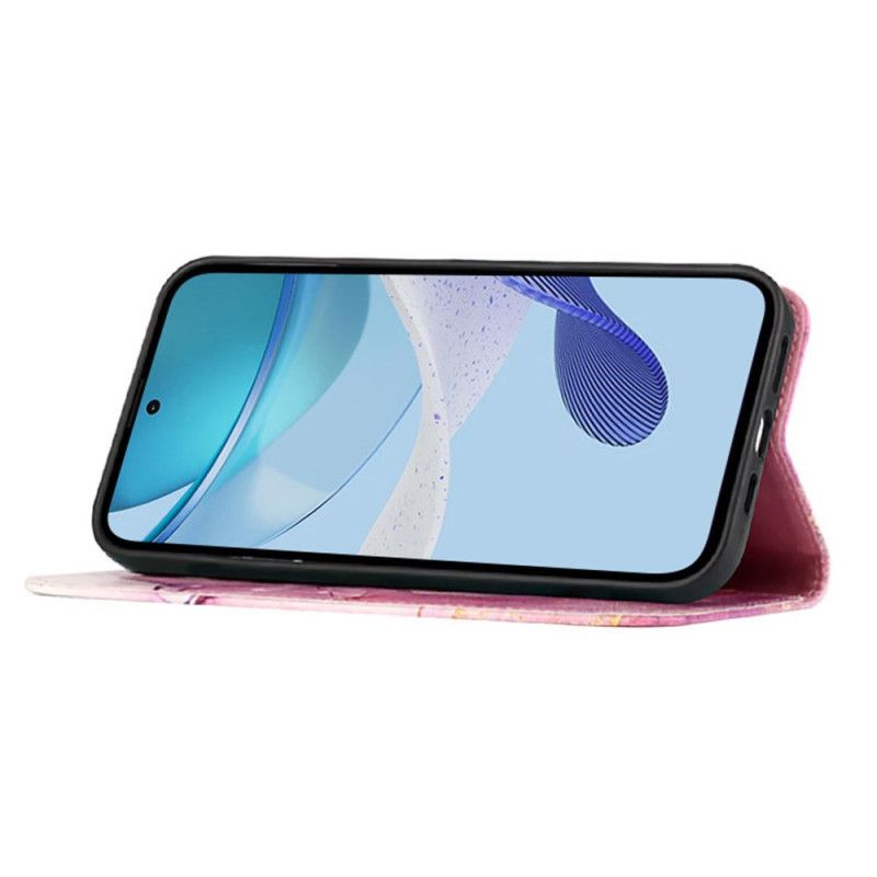 Lederhüllen Für Samsung Galaxy Z Fold 6 Marmorarmband