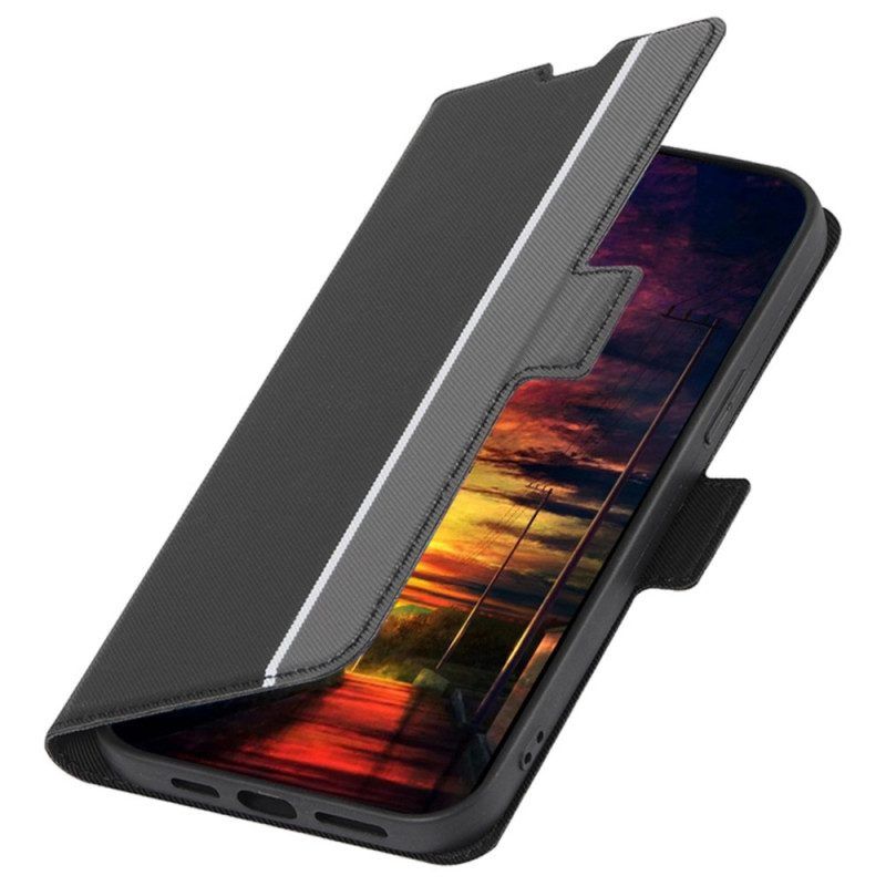 Flip Case Für Xiaomi Redmi Note 12 Pro Feine Bicolor