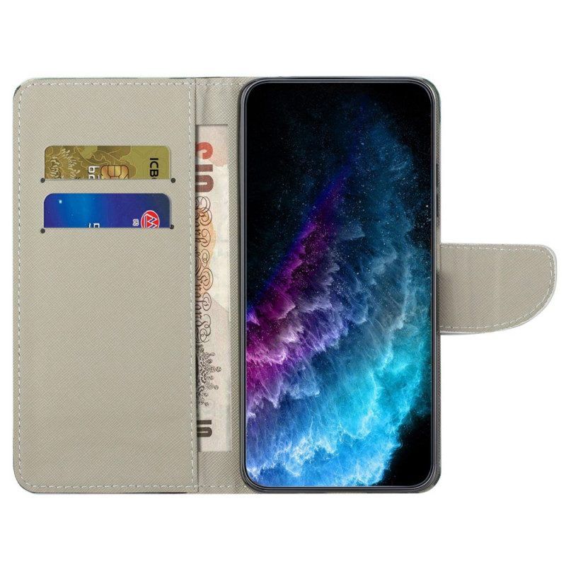 Flip Case Für Samsung Galaxy S23 5G Bär Fass Mein Telefon Nicht An