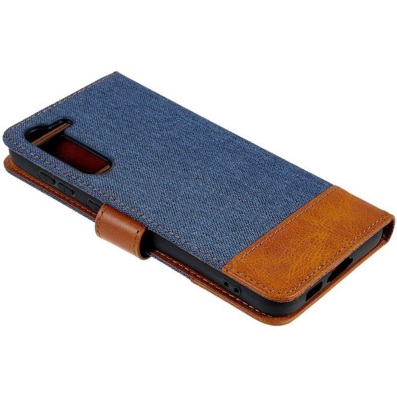 Flip Case Für Samsung Galaxy S23 5G Jeans