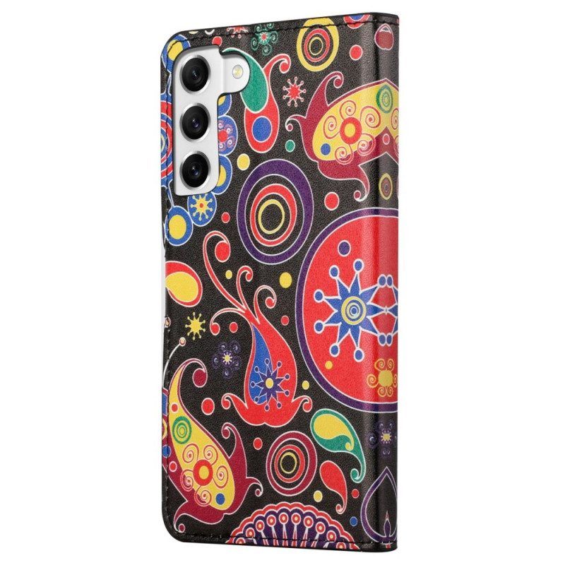 Flip Case Für Samsung Galaxy S23 5G Paisley