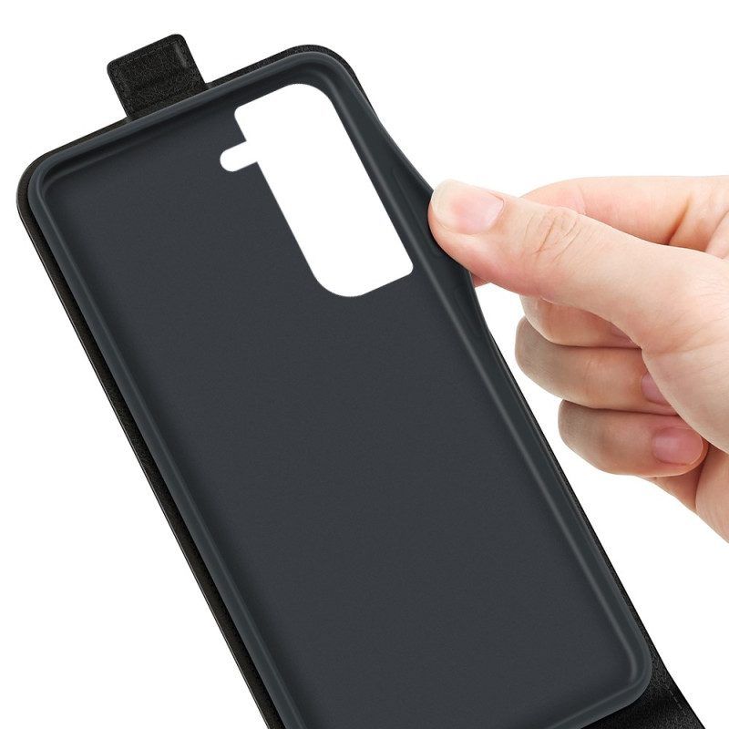 Lederhüllen Für Samsung Galaxy S23 5G Flip Case Vertikale Klappe