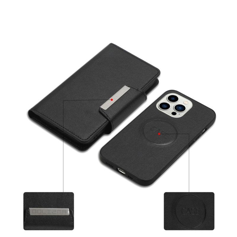 Hülle Für iPhone 14 Pro Max Flip Case Abnehmbar