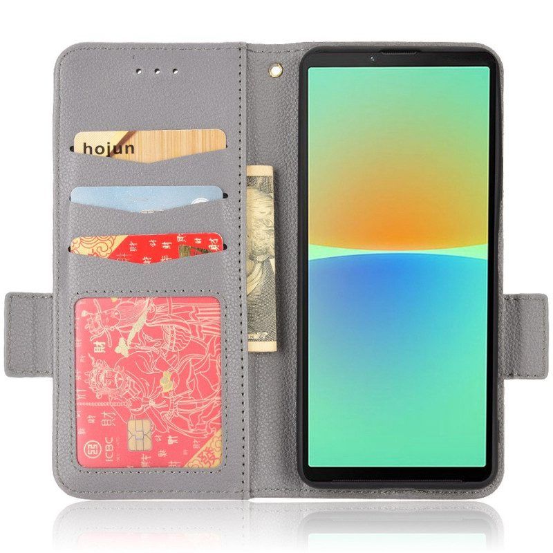 Flip Case Für Sony Xperia 10 IV Finesse-doppelverschluss