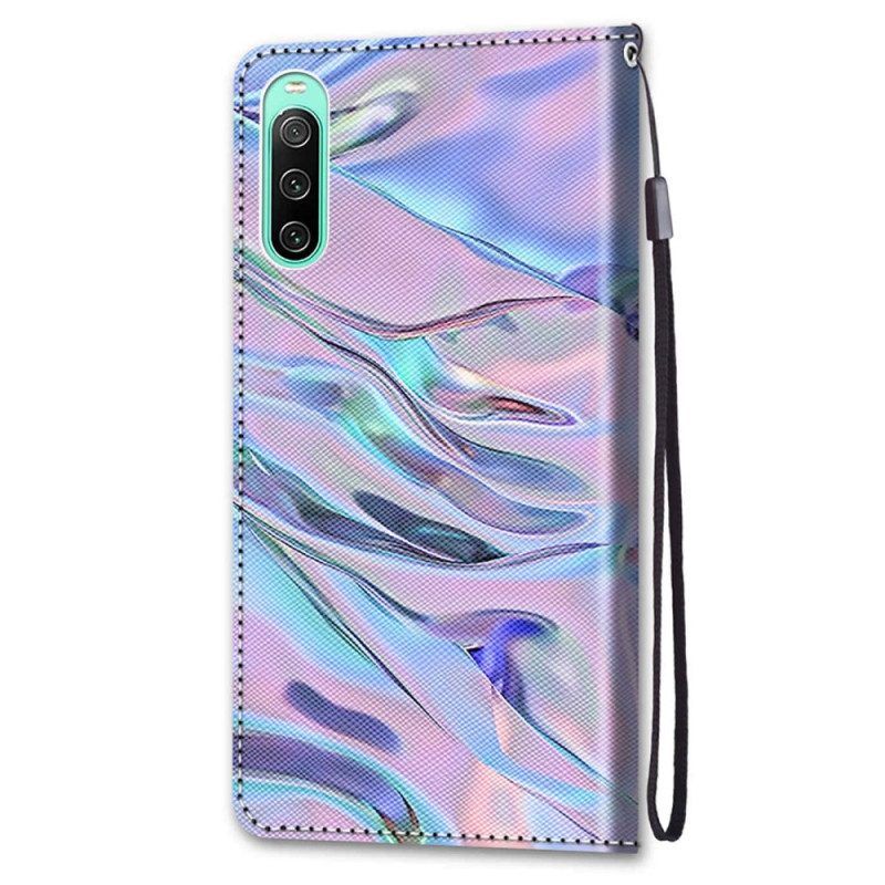 Flip Case Für Sony Xperia 10 IV Wie Farbe