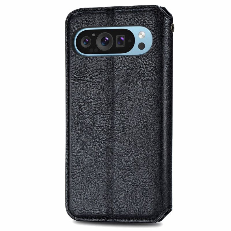 Flip Case Für Google Pixel 9 Pro Fries In Wildlederoptik