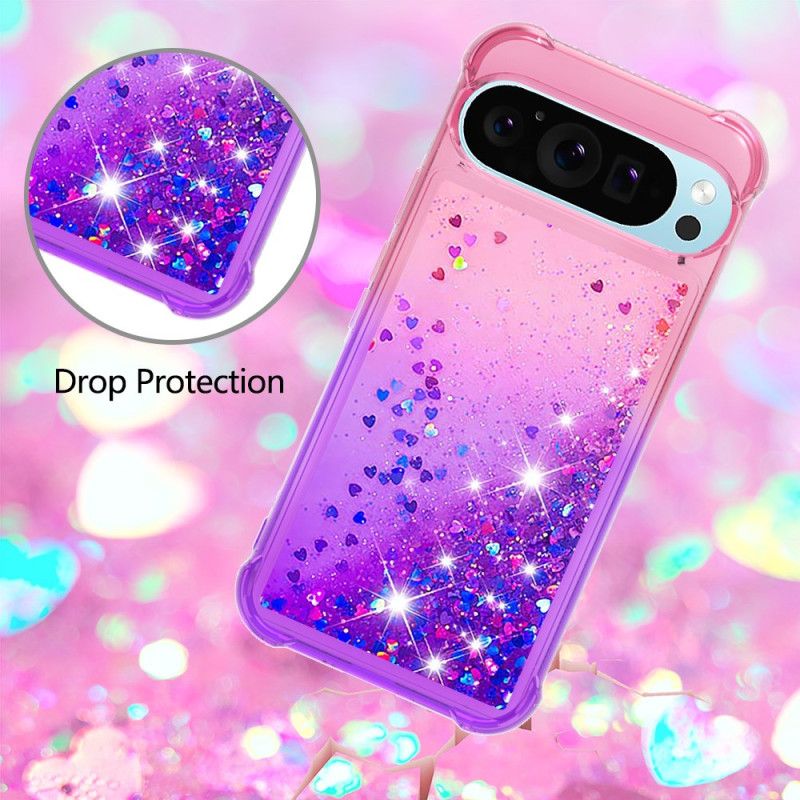 Hülle Google Pixel 9 Pro Handyhülle Glitzerverlauf