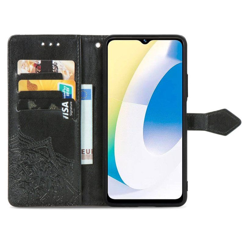 Flip Case Für Vivo Y35 Barock-mandala