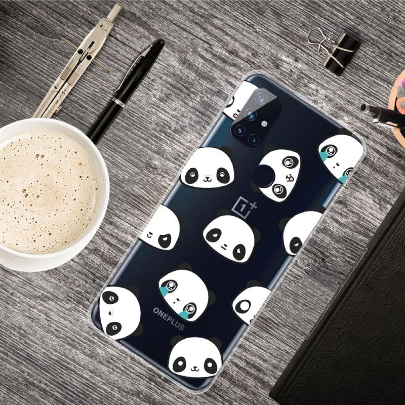 Hülle Für OnePlus Nord N10 Sentimentale Pandas