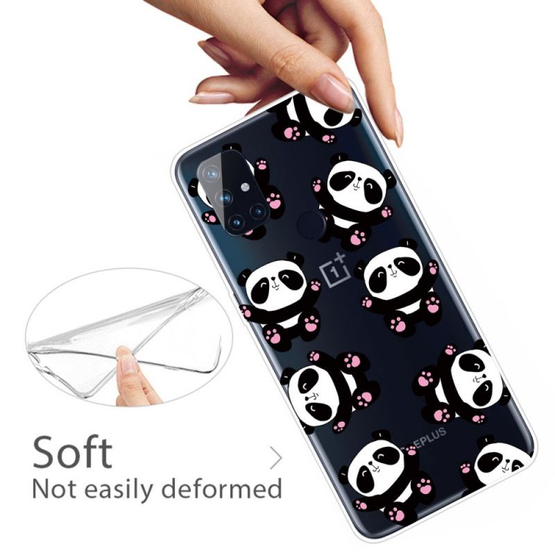 Hülle OnePlus Nord N10 Top-Spaß-Pandas