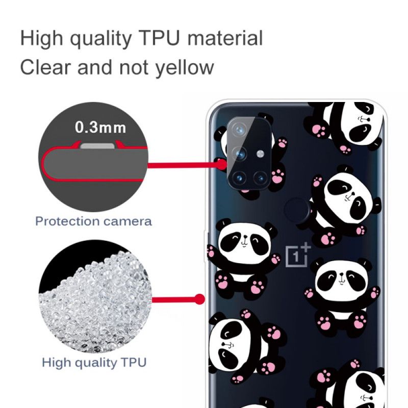 Hülle OnePlus Nord N10 Top-Spaß-Pandas