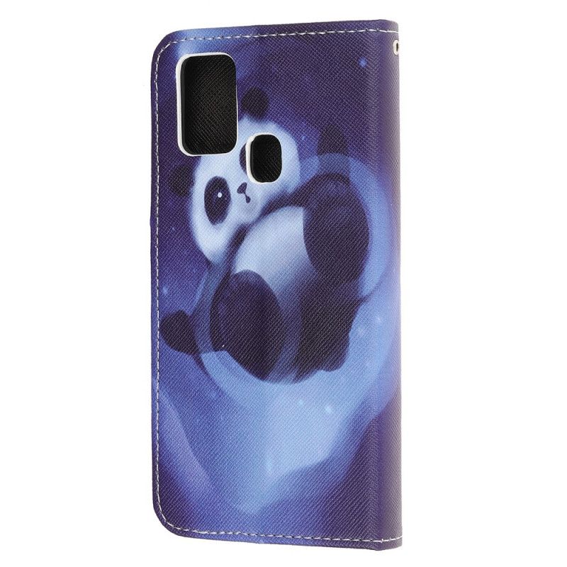 Lederhüllen OnePlus Nord N10 Panda-Raum Mit Tanga