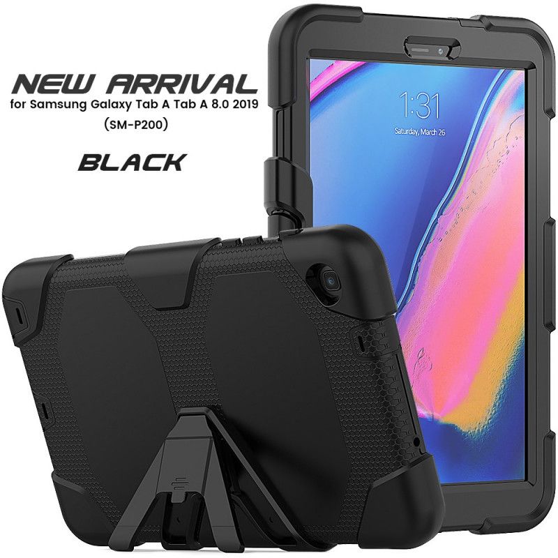 Hülle Samsung Galaxy Tab A 8" (2019) Schwarz Handyhülle Robustes Silikon