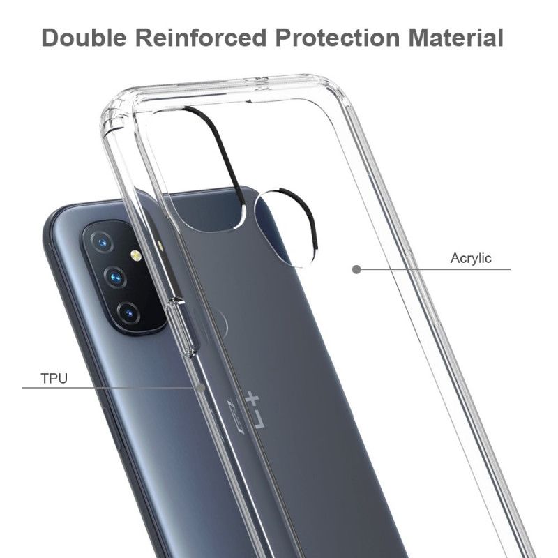 Hülle OnePlus Nord N100 Handyhülle Transparentes Hybriddesign