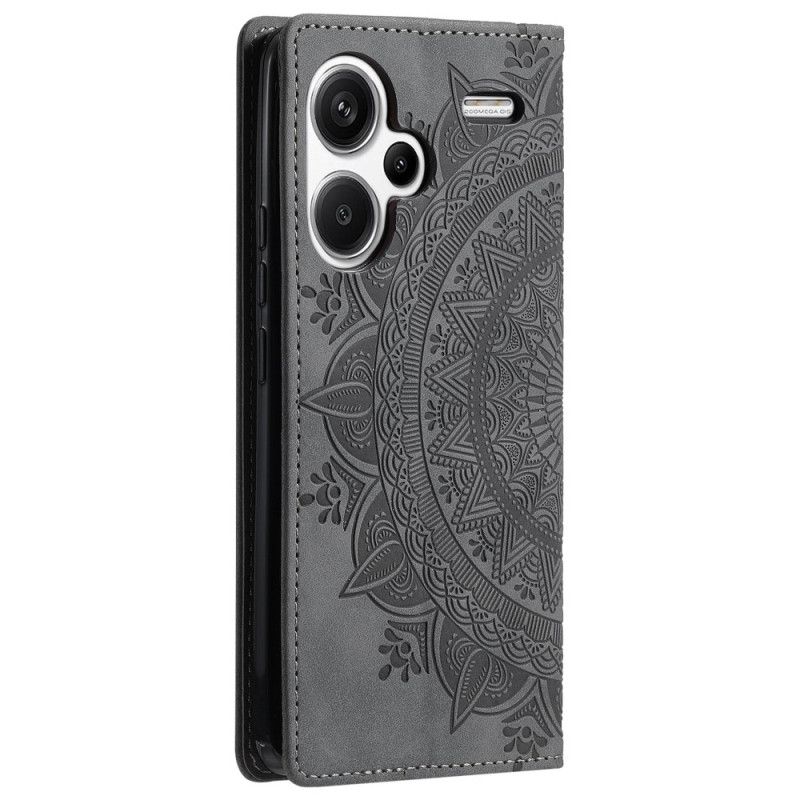 Flip Case Für Xiaomi Redmi Note 13 Pro Plus 5g Mandala-wildleder-effekt